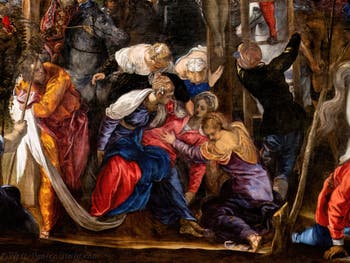 Tintoretto, The Crucifixion, at the Accademia Galleries in Venice, Italy