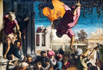 Tintoretto, The Miracle of St. Mark Delivering the Slave from Torture, at the Accademia Galleries in Venice, Italy