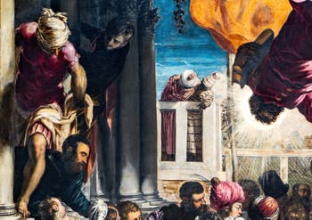 Tintoretto, The Miracle of St. Mark Delivering the Slave from Torture, at the Accademia Galleries in Venice, Italy
