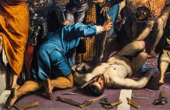 Tintoretto, The Miracle of St. Mark Delivering the Slave from Torture, at the Accademia Galleries in Venice, Italy