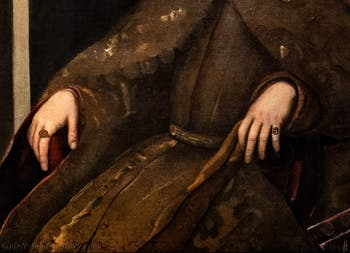 Tintoretto, Portrait of the Doge Alvise Mocenigo, at the Gallerie dell’Accademia in Venice, Italy