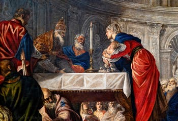 Tintoretto, The Presentation of Jesus at the Temple, at the Accademia Galleries in Venice, Italy