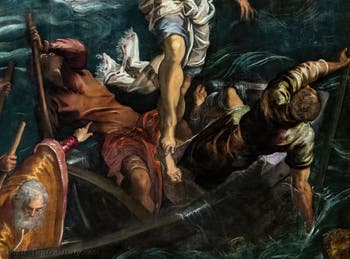 Tintoretto, Saint Mark Rescuing a Saracen from a Shipwreck, at the Accademia Galleries in Venice, Italy