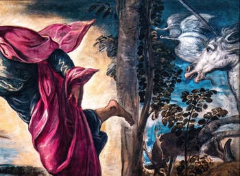 Tintoretto, The Creation of the Animals, at the Accademia Galleries in Venice, Italy
