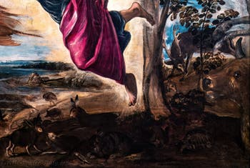 Tintoretto, The Creation of the Animals, at the Accademia Galleries in Venice, Italy