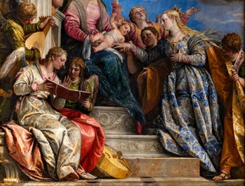 Paul Veronese, The Mystical Marriage of Saint Catherine, at the Accademia Galleries in Venice, Italy