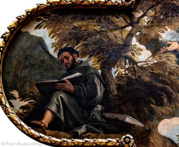 Paul Veronese, Saint Francis Receiving the Stigmata, at the Accademia Galleries in Venice, Italy