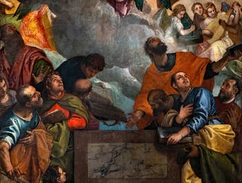 Paul Veronese, The Assumption of the Virgin, at the Accademia Galleries in Venice, Italy