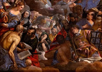 Paul Veronese, The Coronation of the Virgin, at the Accademia Galleries in Venice, Italy