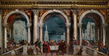 Paul Veronese, The Banquet in the House of Levi, at the Accademia Galleries in Venice, Italy