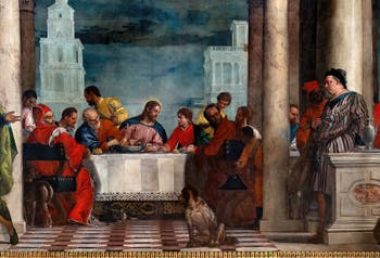 Paul Veronese, The Banquet in the House of Levi, at the Accademia Galleries in Venice, Italy
