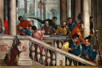 Paul Veronese, The Banquet in the House of Levi, at the Accademia Galleries in Venice, Italy