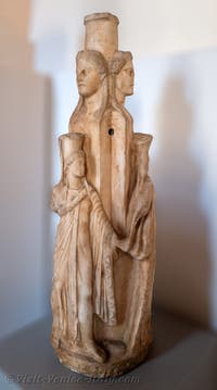 The goddess Hecate, the Hekateion and the Charites at the Archaeological Museum of Venice in Italy