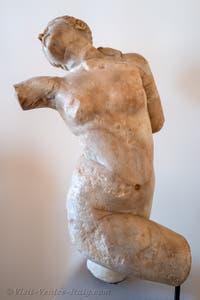 Hermafroditus struggling with a satyr at the Archaeological Museum in Venice, Italy