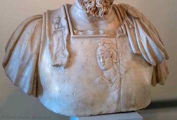 Emperor Lucius Aurelius Verus at the Archaeological Museum in Venice, Italy