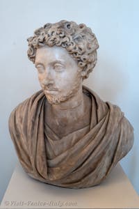 Emperor Marcus Aurelius at the Archaeological Museum in Venice, Italy