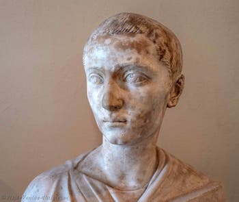 Emperor Philip II the Younger at the Archaeological Museum in Venice, Italy