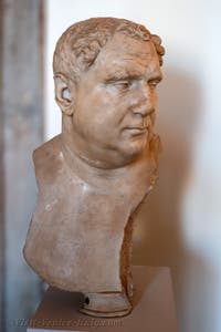 Emperor Vitellius at the Archaeological Museum in Venice, Italy