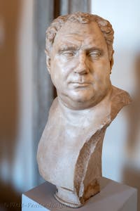 Emperor Vitellius at the Archaeological Museum in Venice, Italy