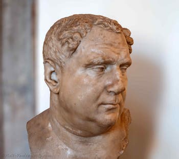 Emperor Vitellius at the Archaeological Museum in Venice, Italy