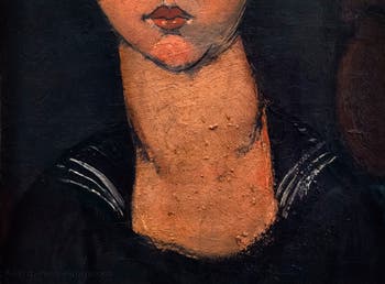 Amedeo Modigliani, The Woman in a Sailor Shirt (La femme en Blouse Marine), Peggy Guggenheim Collection in Venice