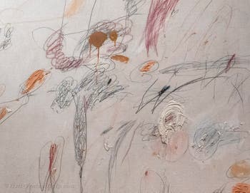 Cy Twombly, Untitled 1961, Peggy Guggenheim Collection in Venice Italy