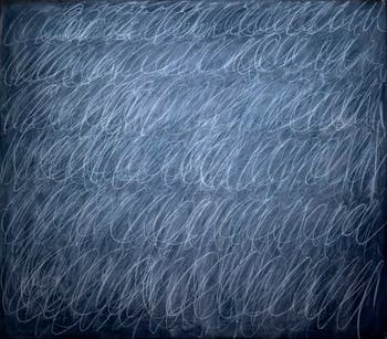 Cy Twombly, Untitled 1967, at Peggy Guggenheim Collection in Venice Italy