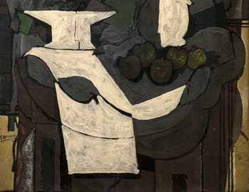 Georges Braque, The Bowl of Grapes, (Le Compotier de Raisins) at the Peggy Guggenheim Collection in Venice in Italy
