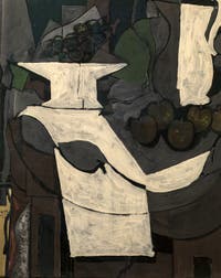 Georges Braque, The Bowl of Grapes, (Le Compotier de Raisins) at the Peggy Guggenheim Collection in Venice in Italy