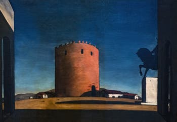 Giorgio de Chirico, The Red Tower, at the Peggy Guggenheim Collection in Venice
