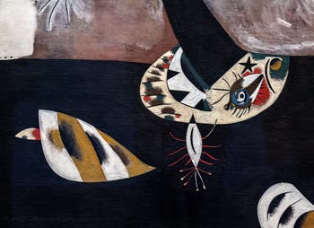 Joan Miró, Seated Woman II, at the Peggy Guggenheim Collection in Venice