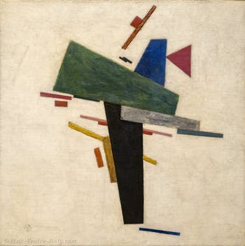 Kazimir Malevich, Untitled (1916), at the Peggy Guggenheim Collection in Venice