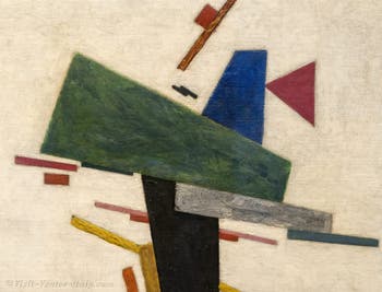 Kazimir Malevich, Untitled (1916), at the Peggy Guggenheim Collection in Venice