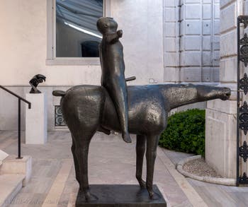 Marino Marini, The Angel of the City, at the Peggy Guggenheim Collection in Venice