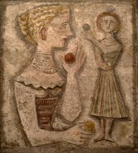 Massimo Campigli, The Ball Game, at the Peggy Guggenheim Collection in Venice