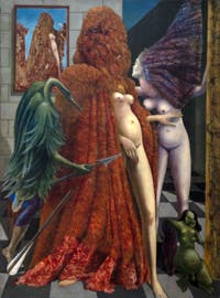 Max Ernst, Attirement of the Bride, at the Peggy Guggenheim Collection in Venice