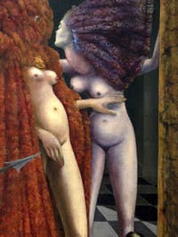 Max Ernst, Attirement of the Bride, (La Toilette de la Mariée) at the Peggy Guggenheim Collection in Venice