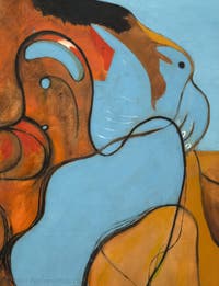 Max Ernst, The Kiss (Le Baiser) at the Peggy Guggenheim Collection in Venice