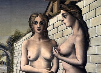 Paul Delvaux, The Break of Day (L’Aurore) at the Peggy Guggenheim Collection in Venice in Italy