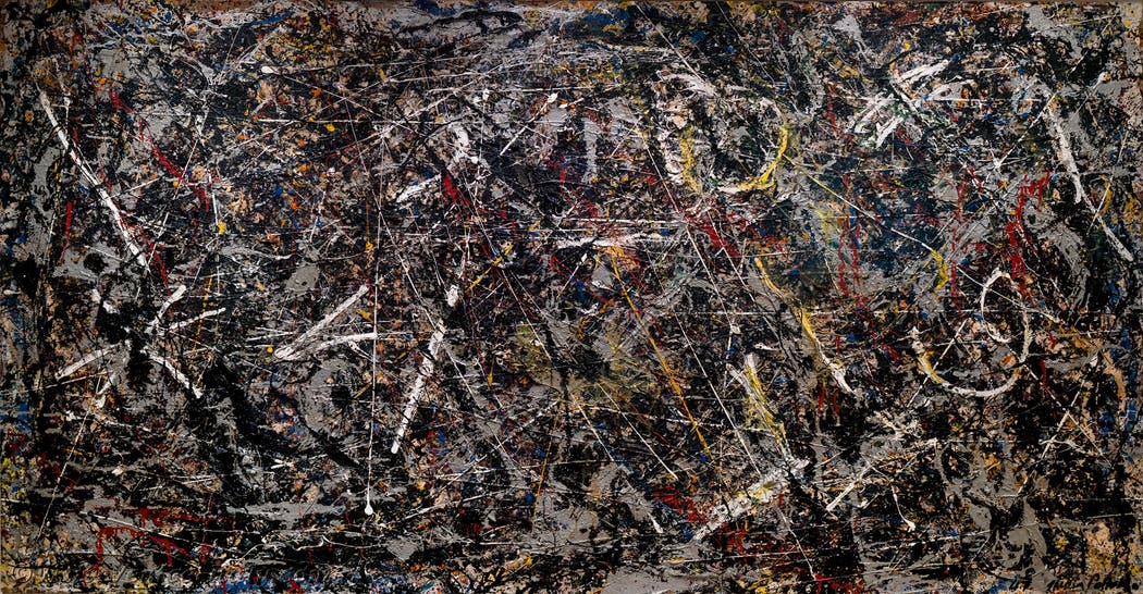 Jackson Pollock at Peggy Guggenheim Collection Venice Italy