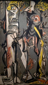 Jackson Pollock, Two, at the Peggy Guggenheim Collection in Venice