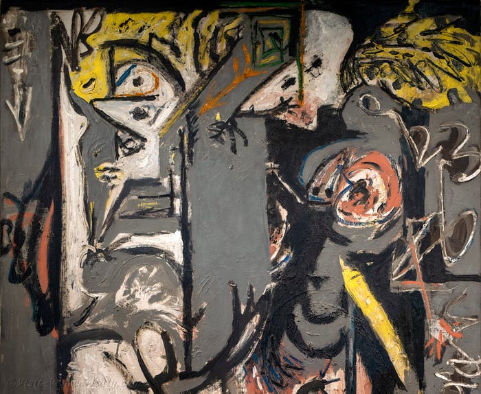 Jackson Pollock Two Peggy Guggenheim Collection Venice Italy
