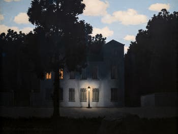 René Magritte, Empire of Light (L’Empire des lumières), at the Peggy Guggenheim Collection in Venice in Italy