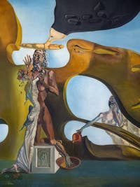 Salvador Dalí, Birth of Liquid Desires (La Naissance des Désirs Liquides) at the Peggy Guggenheim Collection in Venice in Italy