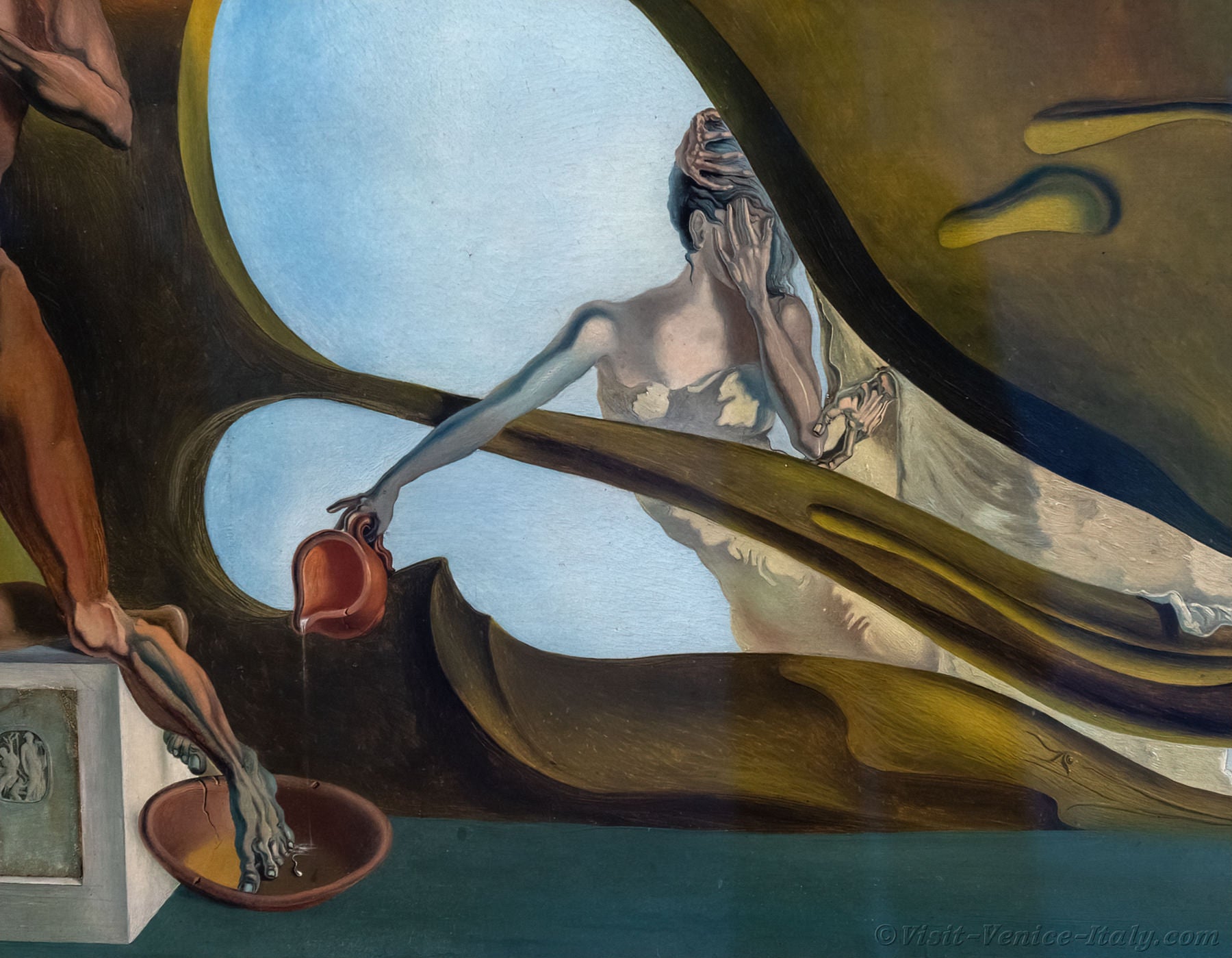 Salvador Dalí, Birth of Liquid Desires (La Naissance des Désirs Liquides) a...