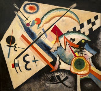 Vasily Kandinsky, White Cross, at the Peggy Guggenheim Collection in Venice