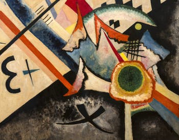 Vasily Kandinsky, White Cross, at the Peggy Guggenheim Collection in Venice