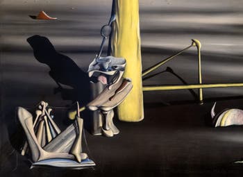 Yves Tanguy, The Sun in Its Jewel Case (Le Soleil dans son écrin) at the Peggy Guggenheim Collection in Venice in Italy