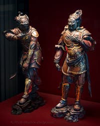 The Celestial Generals of the Ca' Pesaro Oriental Art Museum in Venice