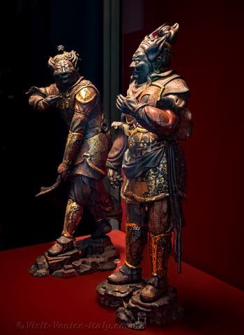 The Celestial Generals of the Ca' Pesaro Oriental Art Museum in Venice